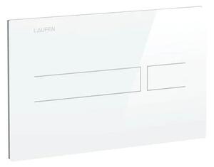 Elektronické ovládacie tlačidlo Laufen LIS, sklo, biele, H8956630000001