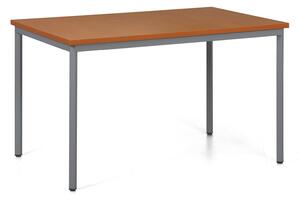 Jedálenský stôl TRIVIA, tmavo sivá podnož, 1200 x 800 mm, čerešňa