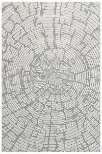 TZ Sivý obdĺžnikový koberec Strado Polo Star so vzorom dreva Rozmer: 120x170 cm