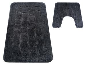 Sada kúpeľňových koberčekov Montana CLTSTONE antracitová