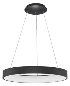 LED luster Rando Thin 60 4000K čierne