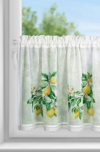 KRÁTKA ZÁCLONA NA PÁSKE CLOE 150X60 CM VIACFAREBNÁ