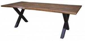Jedálenský stôl Amazonas X 220cm sheesham
