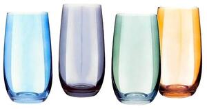 Makro 47716 - Poháre 490ml 4ks mix farieb