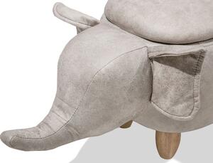Detský taburet/pufa Uniqe Elephant