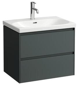 Kúpeľňová skrinka pod umývadlo Laufen Lani 635 x 450 x 515 mm, sivá (traffic) H4035421122661