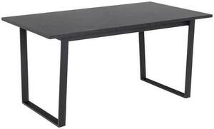 JEDÁLENSKÝ STÔL, čierna, 160/90/75 cm MID.YOU - Online Only zostavy, Online Only