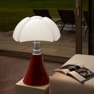 Martinelli Luce Pipistrello – stolná lampa červená
