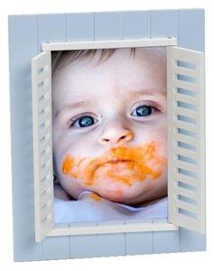 Detský fotorámik BABY WINDOW 13x18 modrá