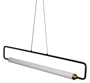Závesný LED luster FELICJA na lankách LED/30W/230V 4000K čierny