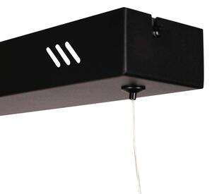 LED luster na lanku BERNADETTA LED/20W/230V 4000K čierny