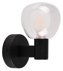 Kúpeľňové nástenné svietidlo POLA 1xG9/5W/230V IP44 čierne/číre