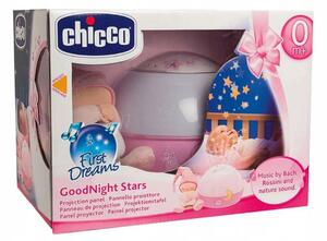 Detská nočná lampička s projektorom Chicco First Dreams Farba: modrá