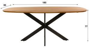 Jedálenský stôl 29-75 Arhus 180x95cm Masív Drevo Acacia-Komfort-nábytok