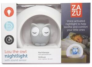 Nočná lampa pre deti Zazu Owl Lou Farba: sivá