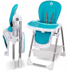 Detská stolička na kŕmenie Lionelo Linn Plus Farba: modrá