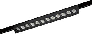 LED2 6480743D MAGLASER II TILT lištové svietidlo čierne stmievateľné