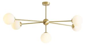 Aldex PEARL 5 BRASS | Pôsobivá závesná lampa