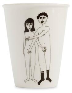 Porcelánový hrnek Naked Couple 220 ml
