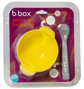 B.Box miska so silikónovou lyžičkou Farba: žltá