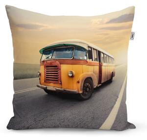 Sablio Vankúš Autobus veterán - 40x40 cm