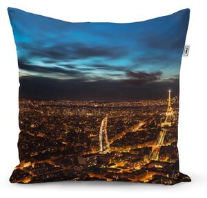 Sablio Vankúš Nočný Paríž - 60x60 cm