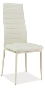 Moderná jedálenská stolička SIG261, krémová