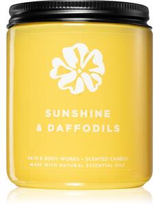 Bath & Body Works Sunshine and Daffodils vonná sviečka 198 g