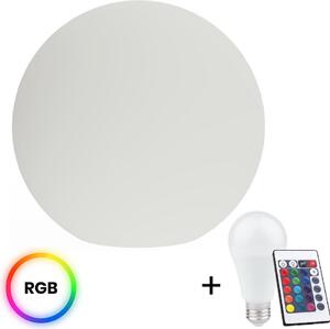 Záhradné svietidlo guľa 600 mm RGB s E27 10W LED a diaľkovým ovládaním Eko-Light KULA