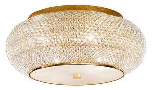 Ideal Lux - Krištáľové stropné svietidlo PASHA 14xE14/40W/230V pr. 65 cm zlatá