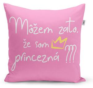 Sablio Vankúš Môžem za to, že som princezná: 40x40 cm