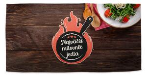 Sablio Uterák Najväčší milovník jedla - 30x50 cm