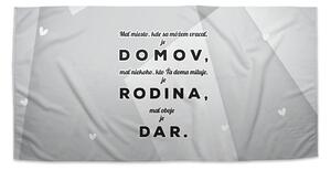 Sablio Uterák Domov 5 - 30x50 cm