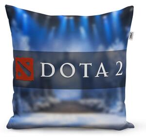 Sablio Vankúš DOTA 2 Modrá - 40x40 cm