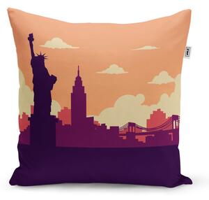 Sablio Vankúš New York Socha slobody Art - 60x60 cm