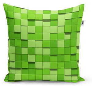 Sablio Vankúš Green Blocks 3D - 40x40 cm