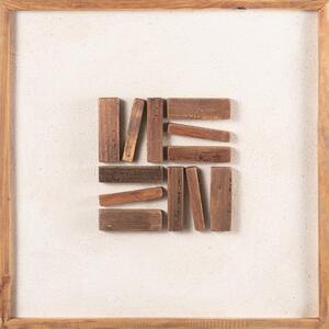 Nástenná dekorácia Esenia Wood 62x62cm