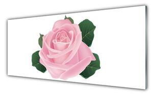 Nástenný panel  Ruže kvet rastlina 125x50 cm