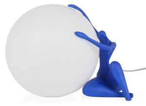 Dizajn svietidlo WOMAN HAGGING BLUE