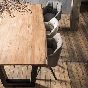 Jedálenský stôl 20-23 240x100cm Solid Acacia natural-Komfort-nábytok