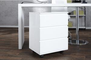 PC - kontajner - skrinka 16808 Biely vysoký lesk-Komfort-nábytok