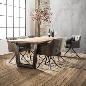 Jedálenský stôl 20-22 200x100cm Solid Acacia natural-Komfort-nábytok