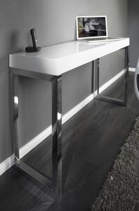 PC/Toaletný - stolík 16714 120cm Biely vysoký lesk-Komfort-nábytok