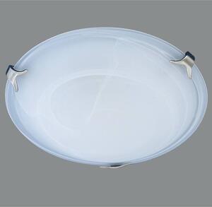 Stropné svietidlo 6105011-01 alabastrové sklo/matný nikel