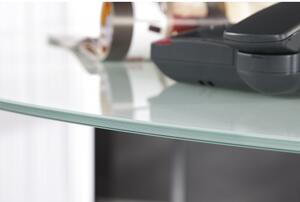 PC - rohový - stôl 38382 Mliečne sklo-Komfort-nábytok
