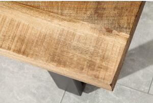 Lavica 38666 170cm Masív drevo Mango prírodná-Komfort-nábytok