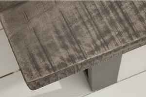 Lavica 38665 170cm Masív drevo Mango šedá-Komfort-nábytok