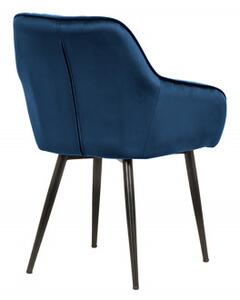 Stolička 39527 Zamat - Kráľovska Modrá-Komfort-nábytok