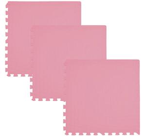 Vulpi Penová podložka na hranie Puzzle XXL 180x180 cm Pink mood
