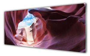 Nástenný panel  Skalka rieka koryto umenie 125x50 cm